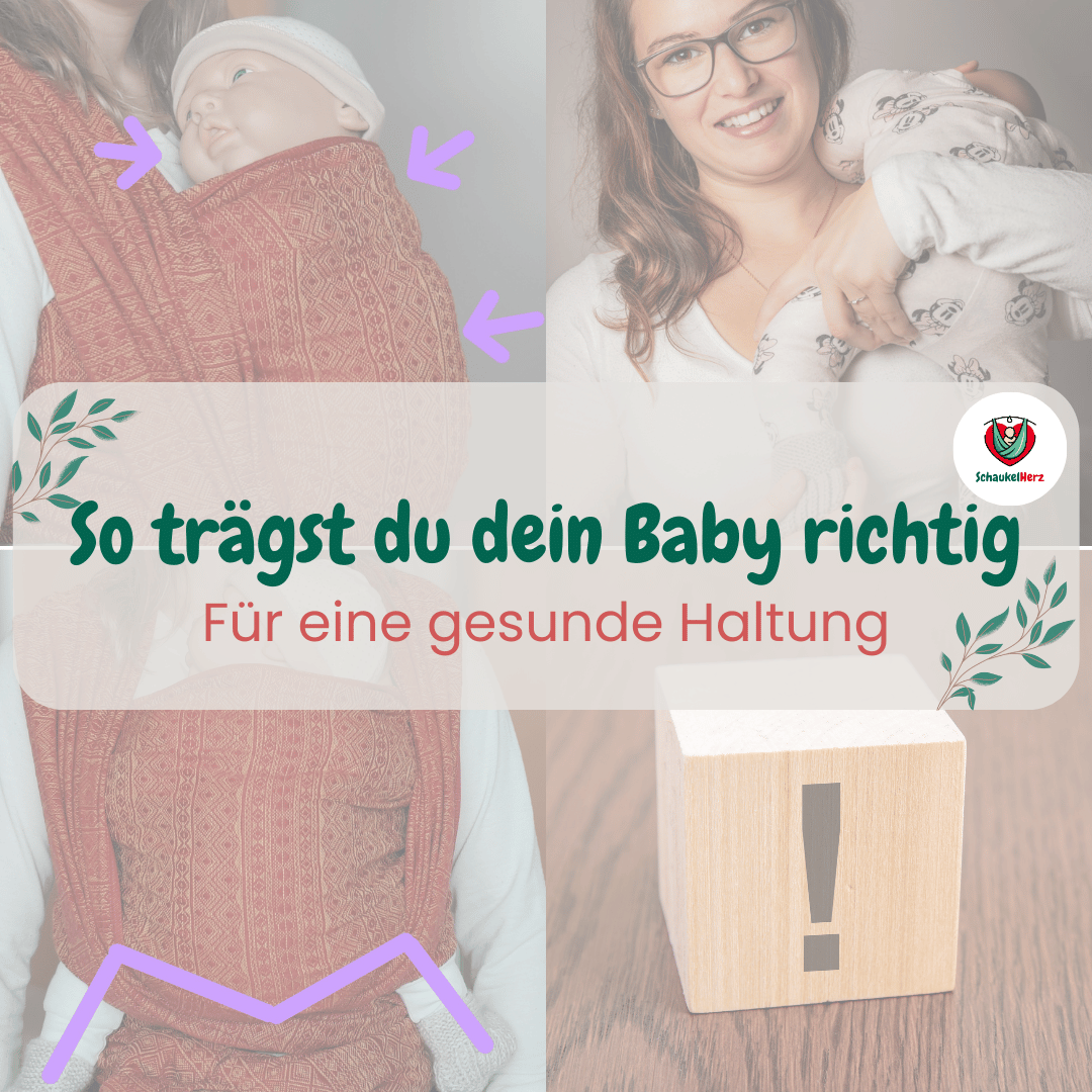 Baby richtig tragen für gesunde Haltung – Tipps für Eltern und Trageberatung