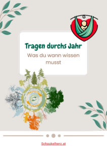 Symbolische Darstellung der Jahreszeiten mit Bäumen